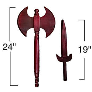 Hacha y Espada para Shangó – Herramientas Sagradas