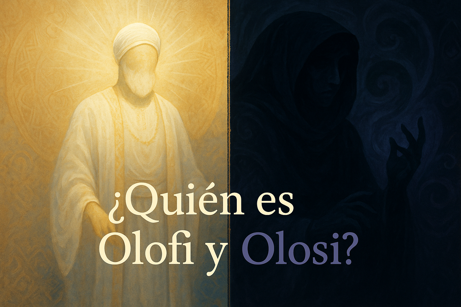 Olofi, Olorun y Olodumare: Trinidad Divina en la Cosmología Yoruba y la Santería